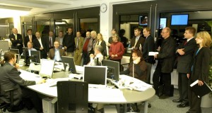 2004: Die 1. Chefrunde zu Gast bei der Braunschweiger Zeitung unter dem damaligen Chefredakteur Paul Josef Raue. Themenschwerpunkt: Newsdesk-Struktur.   