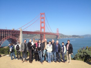 1.crusa13: Auftakt mit Golden Gate Bridge     